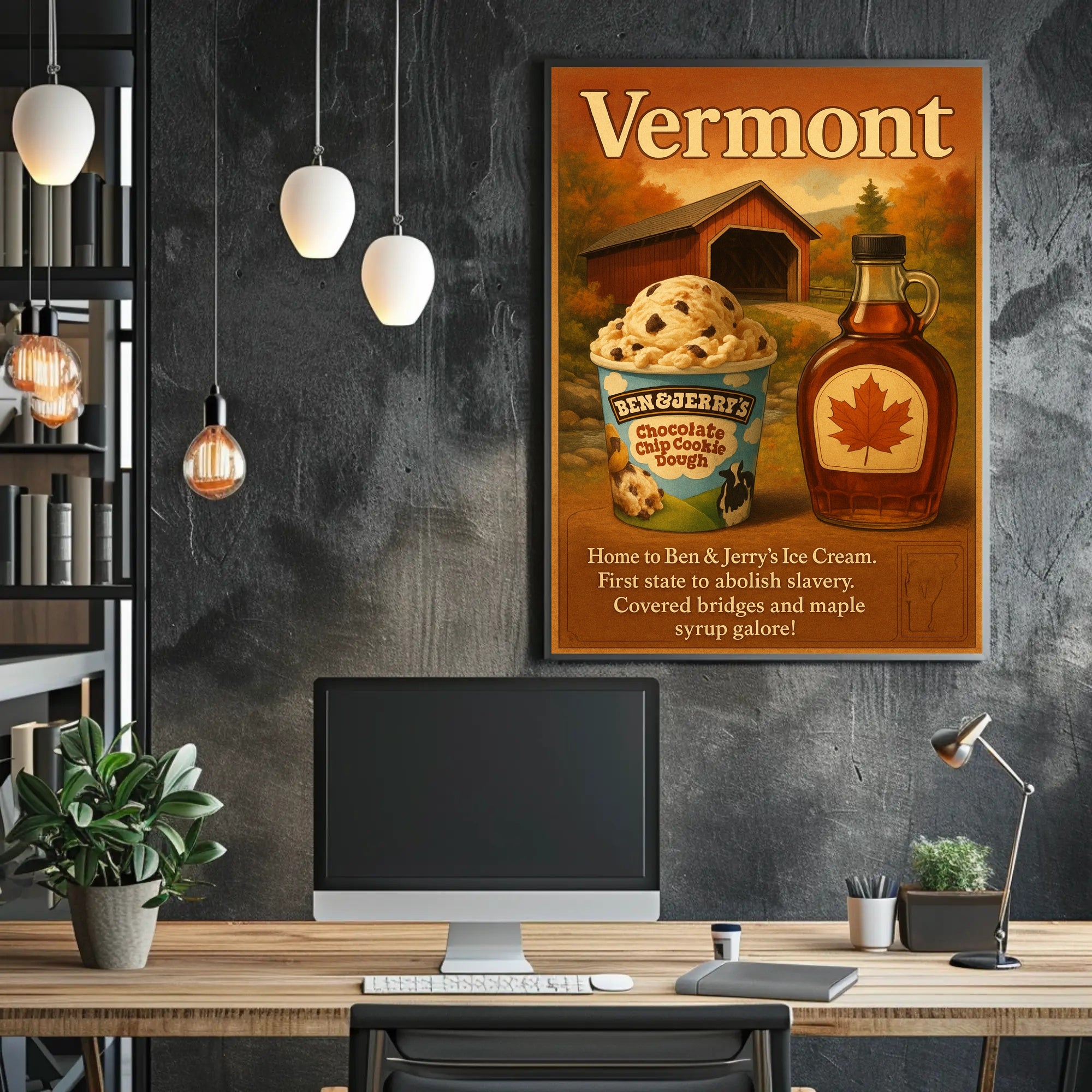Vermont A Taste of Tradition Poster PosterGoat