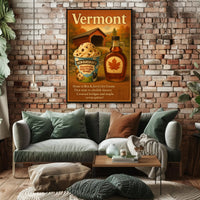 Vermont A Taste of Tradition Poster PosterGoat