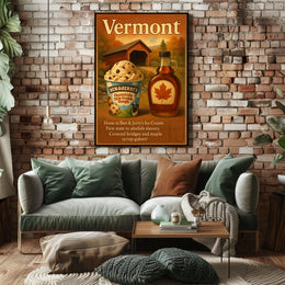 Vermont A Taste of Tradition Poster PosterGoat