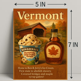 Vermont A Taste of Tradition Poster PosterGoat