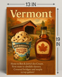 Vermont A Taste of Tradition Poster PosterGoat