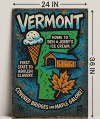 Vermont Highlights Poster PosterGoat