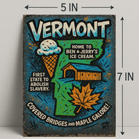 Vermont Highlights Poster PosterGoat