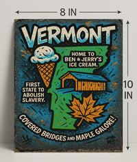 Vermont Highlights Poster PosterGoat