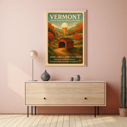 Vermont Where Tradition Meets Sweetness Poster PosterGoat