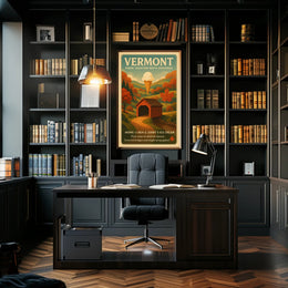 Vermont Where Tradition Meets Sweetness Poster PosterGoat