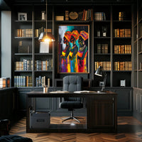 Vibrant African Heritage Art Cultural or Heritage Poster PosterGoat