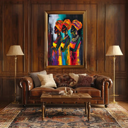 Vibrant African Heritage Art Cultural or Heritage Poster PosterGoat