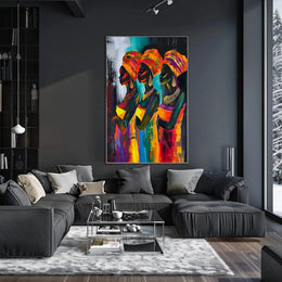 Vibrant African Heritage Art Cultural or Heritage Poster PosterGoat