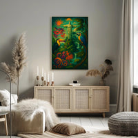 Vibrant Brazil Poster PosterGoat