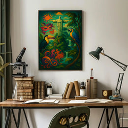 Vibrant Brazil Poster PosterGoat