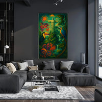 Vibrant Brazil Poster PosterGoat