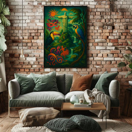 Vibrant Brazil Poster PosterGoat