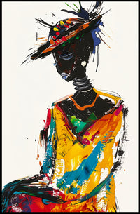 Vibrant Expression of Identity Abstract or Artistic Poster PosterGoat