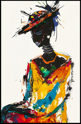 Vibrant Expression of Identity Abstract or Artistic Poster PosterGoat