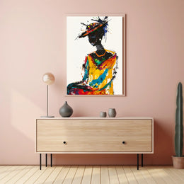 Vibrant Expression of Identity Abstract or Artistic Poster PosterGoat