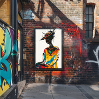 Vibrant Expression of Identity Abstract or Artistic Poster PosterGoat