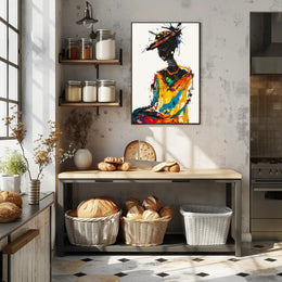 Vibrant Expression of Identity Abstract or Artistic Poster PosterGoat