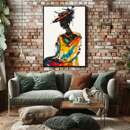 Vibrant Expression of Identity Abstract or Artistic Poster PosterGoat