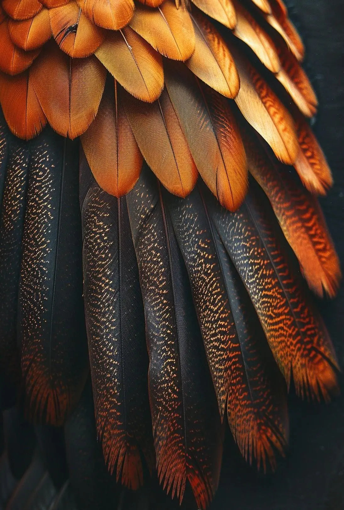 Vibrant Feather Detail Hyper-Realistic Animal Poster PosterGoat