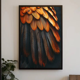 Vibrant Feather Detail Hyper-Realistic Animal Poster PosterGoat