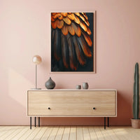 Vibrant Feather Detail Hyper-Realistic Animal Poster PosterGoat