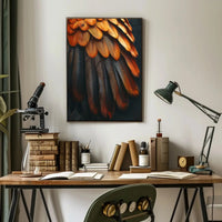 Vibrant Feather Detail Hyper-Realistic Animal Poster PosterGoat