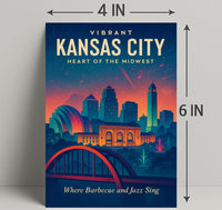 Vibrant Kansas City Poster PosterGoat