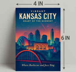 Vibrant Kansas City Poster PosterGoat
