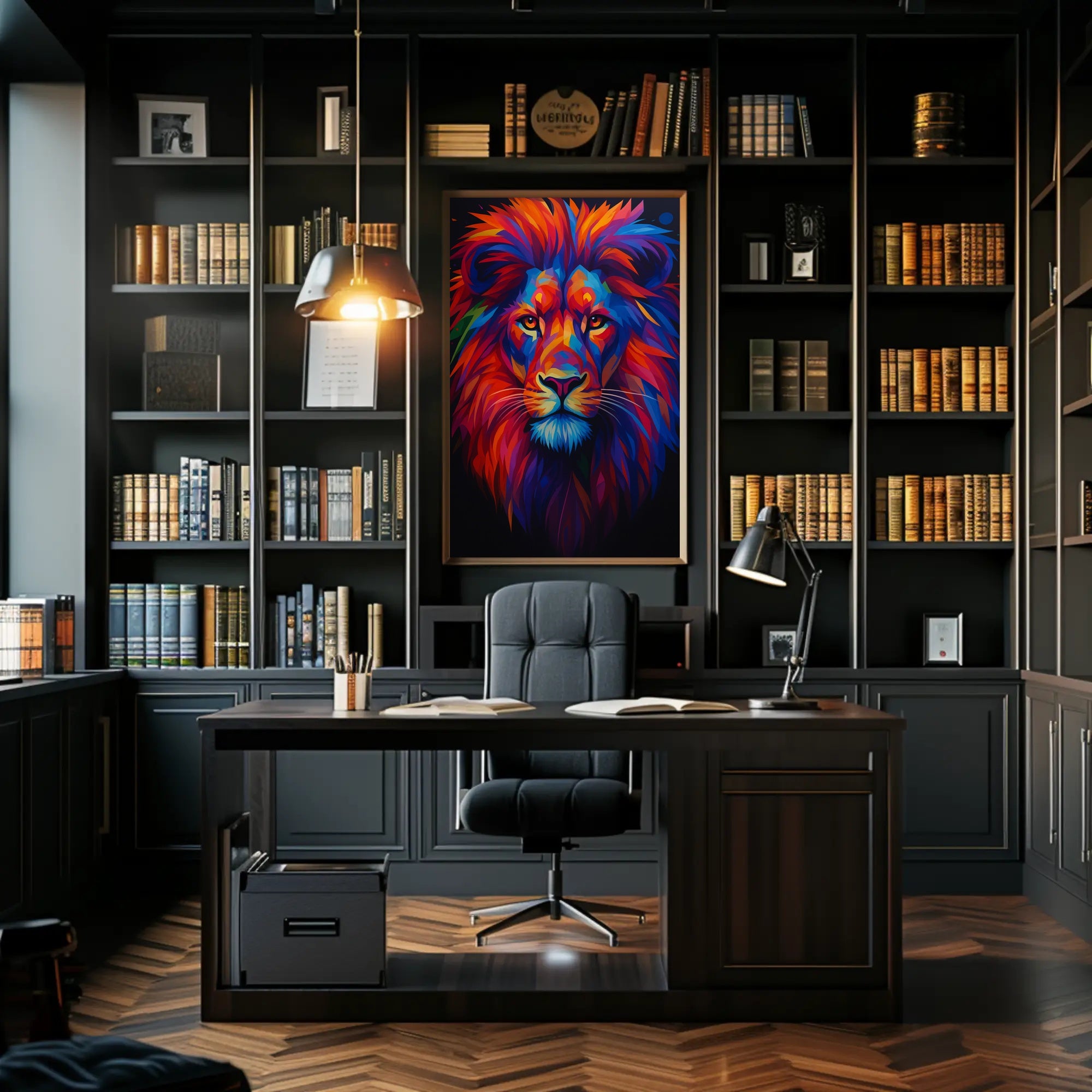 Vibrant Majesty Poster PosterGoat