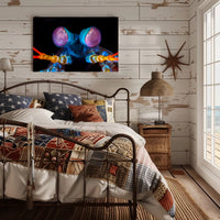 Vibrant Mantis Shrimp Art Print for Animal Poster PosterGoat