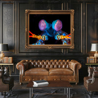 Vibrant Mantis Shrimp Art Print for Animal Poster PosterGoat