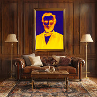 Vibrant Portrait Poster PosterGoat