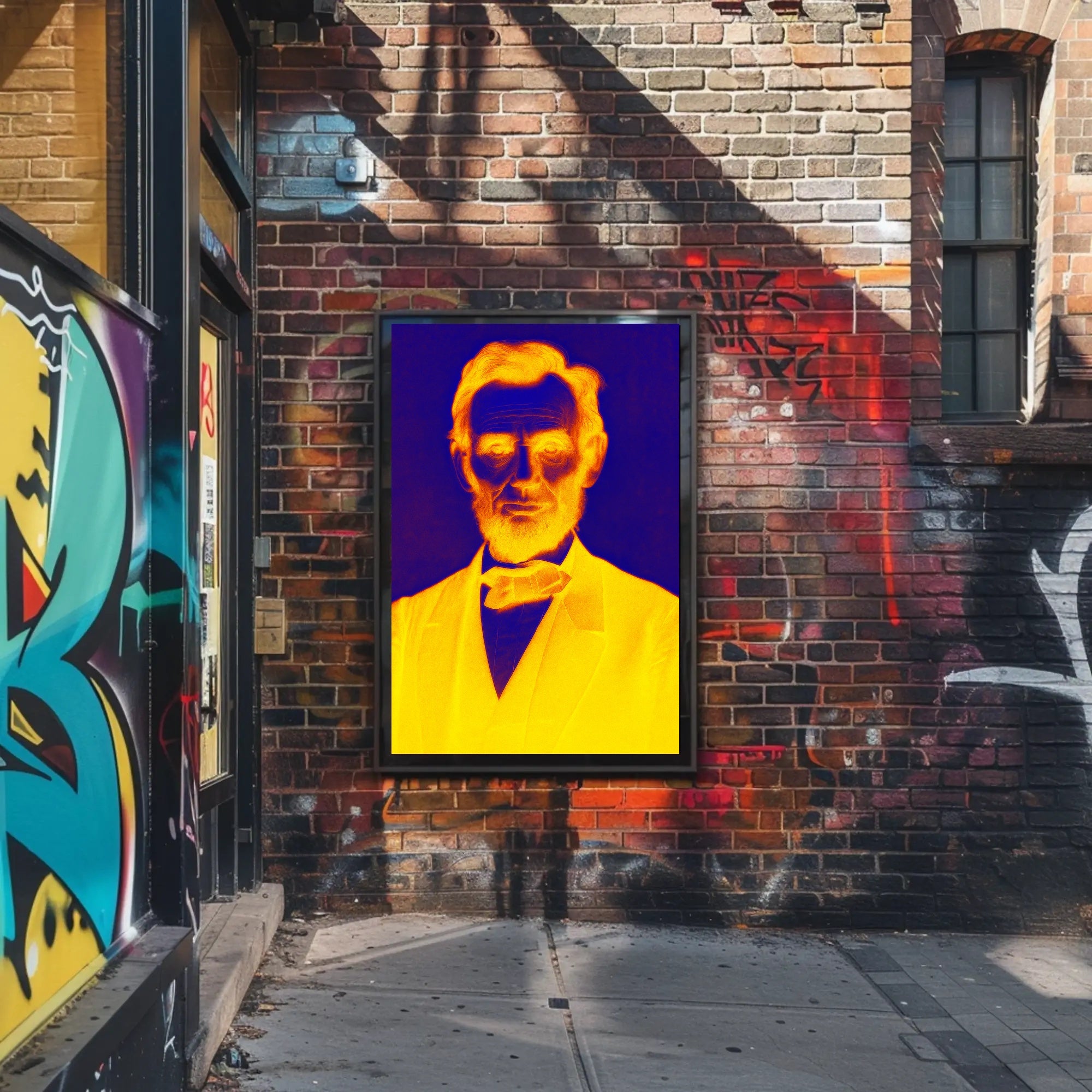 Vibrant Portrait Poster PosterGoat