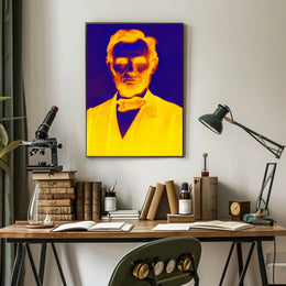 Vibrant Portrait Poster PosterGoat