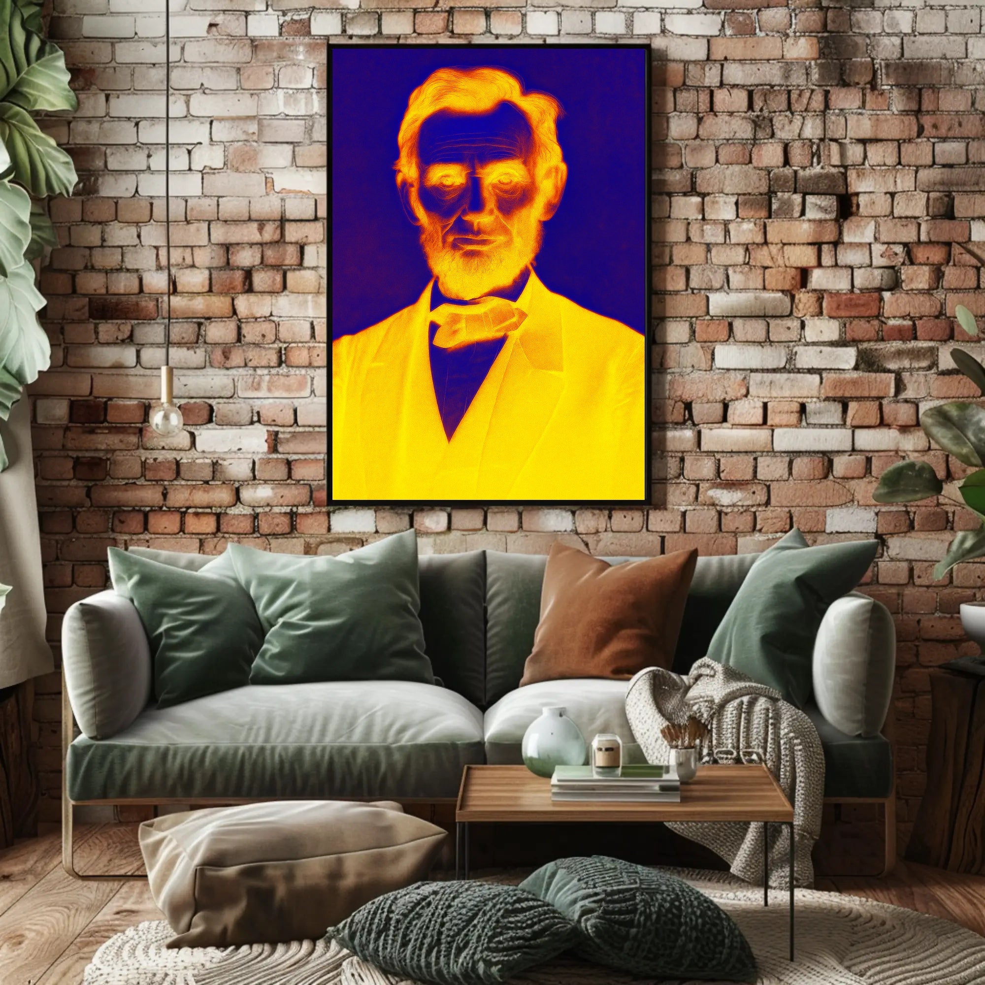 Vibrant Portrait Poster PosterGoat