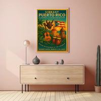 Vibrant Puerto Rico A Journey of Culture and Rhythm Poster PosterGoat
