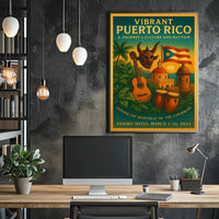 Vibrant Puerto Rico A Journey of Culture and Rhythm Poster PosterGoat