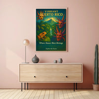 Vibrant Puerto Rico Poster PosterGoat