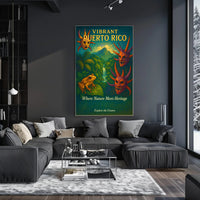 Vibrant Puerto Rico Poster PosterGoat