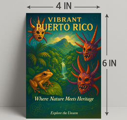 Vibrant Puerto Rico Poster PosterGoat