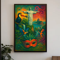 Vibrant Rio De Janeiro Poster PosterGoat