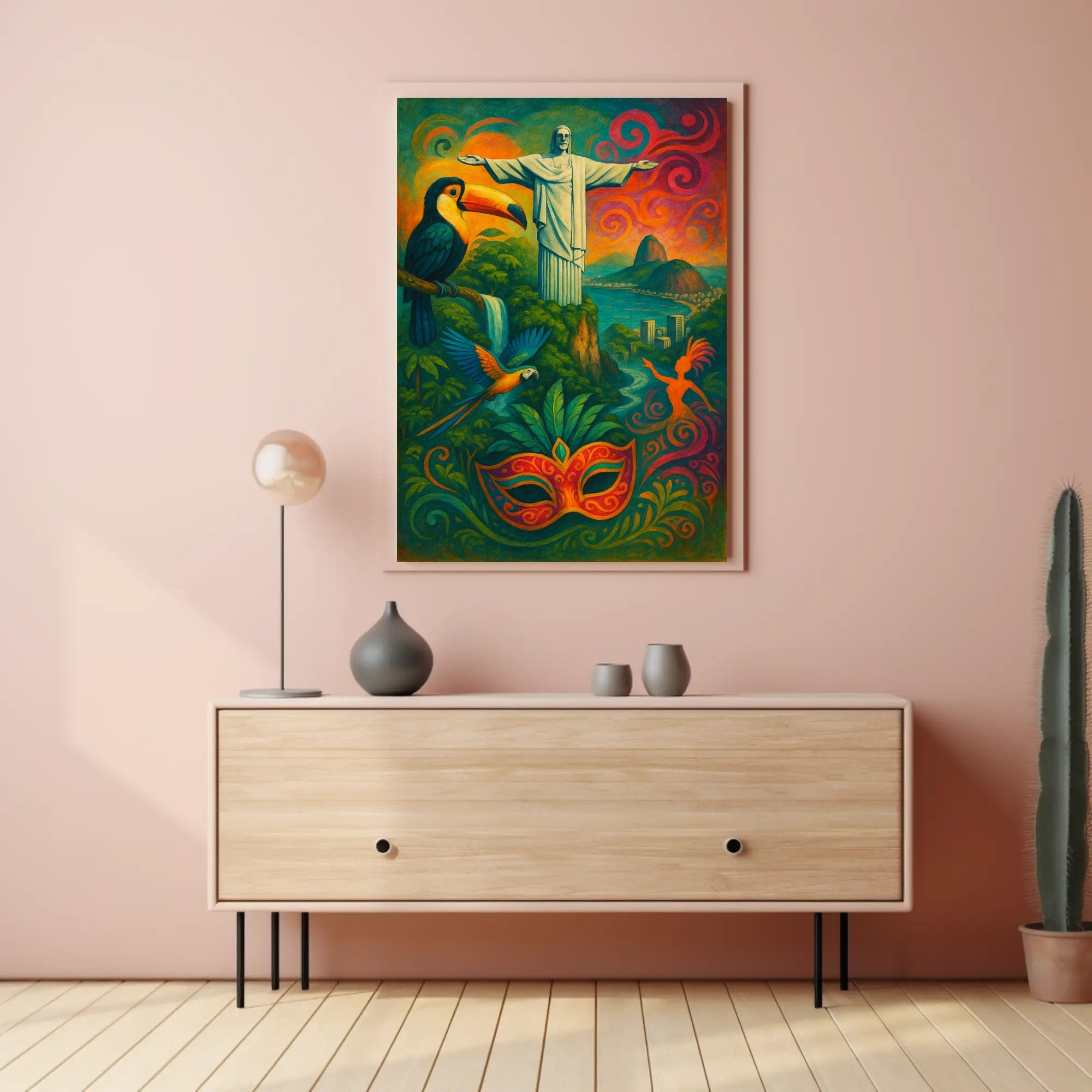 Vibrant Rio De Janeiro Poster PosterGoat