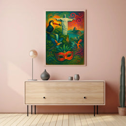 Vibrant Rio De Janeiro Poster PosterGoat