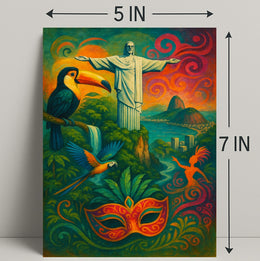 Vibrant Rio De Janeiro Poster PosterGoat