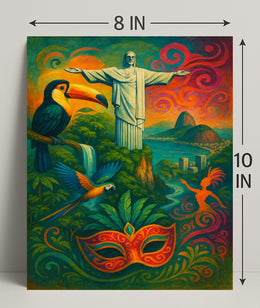 Vibrant Rio De Janeiro Poster PosterGoat