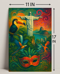 Vibrant Rio De Janeiro Poster PosterGoat
