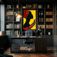 Vibrant Silhouette Art Print Celebrating Cultural Heritage Poster PosterGoat