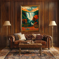 Victoria Falls A Natural Wonder Poster PosterGoat
