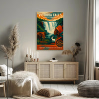 Victoria Falls A Natural Wonder Poster PosterGoat
